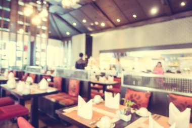 Soyut bulanıklık ve ufuk kafe Cafe ve Restoran