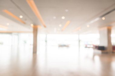 Soyut ile bulanıklık ve bokeh otel lobi iç defocused
