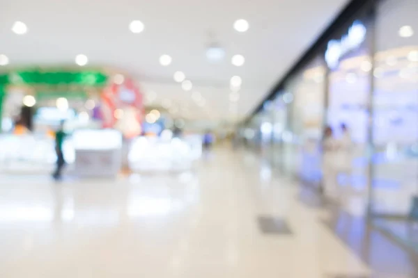 Centro comercial borrão — Fotografia de Stock