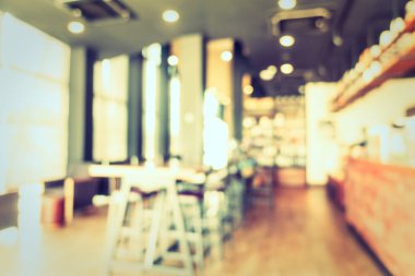 Soyut bulanıklık ve ufuk kafe Cafe ve Restoran