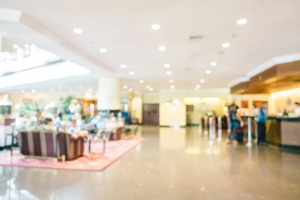Abstrato borrão e desfocado hotel de luxo e lobby interior — Fotografia de Stock