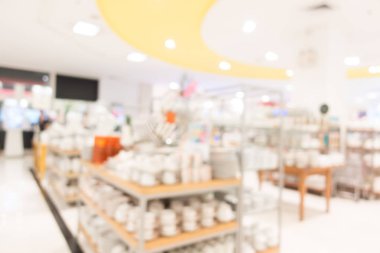 Soyut bulanık alışveriş merkezi