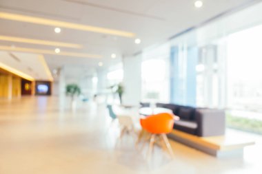 Soyut bulanıklık güzel ve lüks otel lobi iç