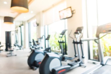 Spor salonu ve fitness salonu bulanıklık