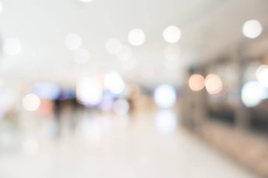 Soyut bulanıklık ve bokeh alışveriş ve perakende mağaza