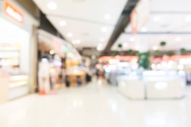 Soyut bulanık alışveriş merkezi