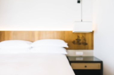 Soyut bulanıklık yatak odası