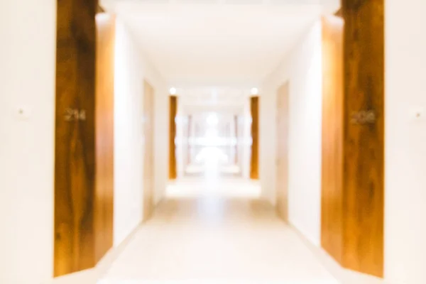 Abstrakte Unschärfe und defokussierte Lobby im Hotelinterieur — Stockfoto
