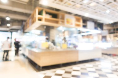 Soyut bulanık alışveriş merkezi