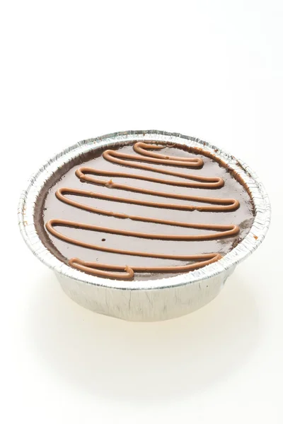 Chokladpudding tårta — Stockfoto