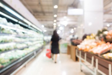 Soyut bulanıklık mağaza alışveriş merkezi ile
