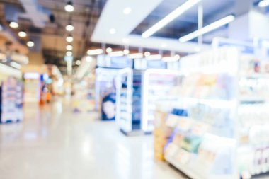 Soyut bulanık alışveriş merkezi