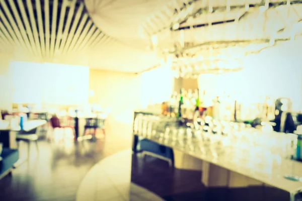 Blur restaurant interior — Stock Photo, Image