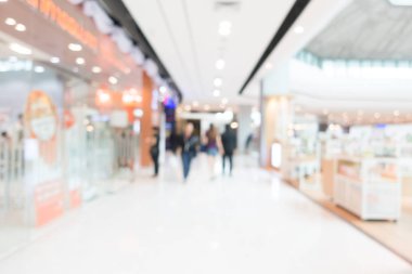 Soyut bulanık alışveriş merkezi