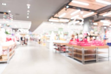 Soyut bulanık alışveriş merkezi