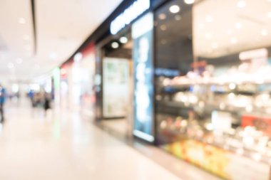 Soyut bulanık alışveriş merkezi