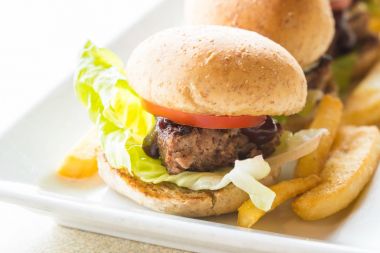 Mini sığır eti burger