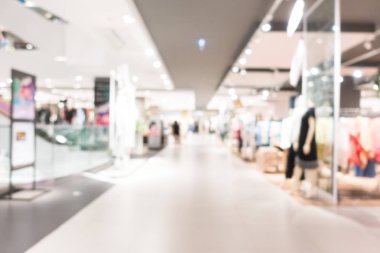 Soyut bulanık alışveriş merkezi