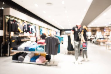 Soyut bulanık alışveriş merkezi