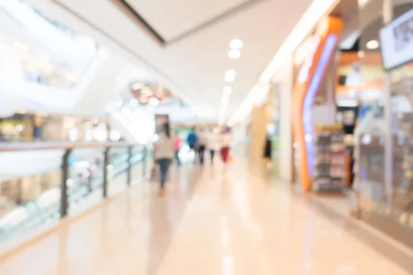 Centro comercial borrão — Fotografia de Stock