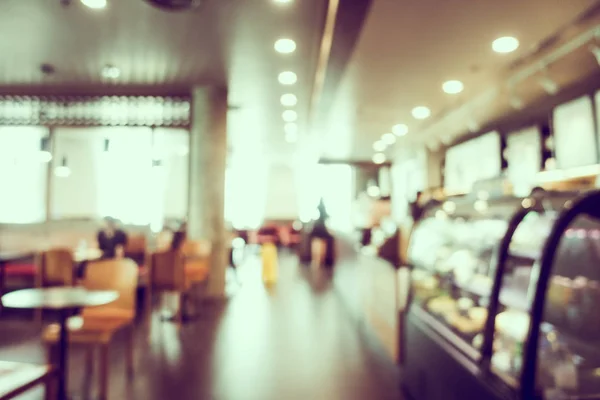 Abstrato borrão café café café interior — Fotografia de Stock