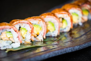 Matsusaka ve wagyu beef suşi