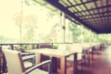 Soyut bulanıklık ve ufuk kafe Cafe ve Restoran