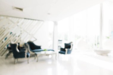 Soyut bulanıklık ve ufuk otel ve lobi iç