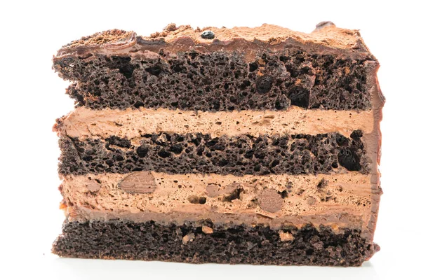 巧克力蛋糕甜点 — 图库照片