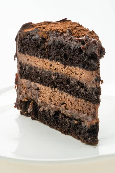 Dessert torta al cioccolato — Foto Stock