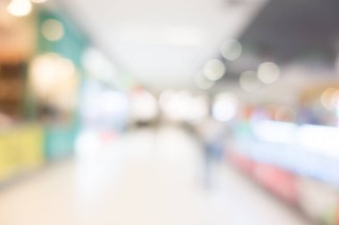 Soyut bulanık alışveriş merkezi