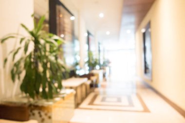 Bulanıklık otel soyut ve iç lobi