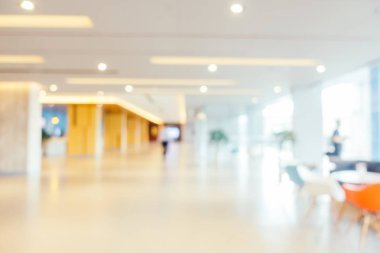 Soyut bulanıklık güzel ve lüks otel lobi iç