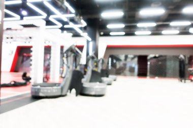 Soyut bulanıklık spor salonu ve fitness iç Oda