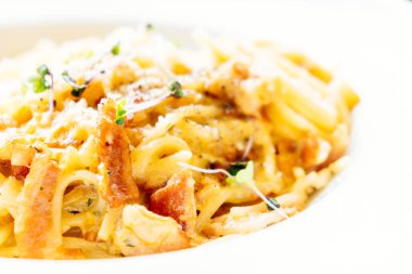 İtalyan yemeği tarzı.