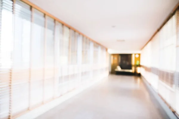 Abstrato borrão e hall de entrada desfocado no interior do hotel — Fotografia de Stock