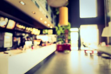 Soyut bulanıklık ve bokeh kafe ve Restoran