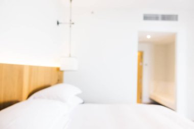 Soyut bulanıklık yatak odası