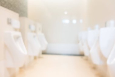 Soyut bulanıklık ve umumi tuvalet bokeh ile defocused