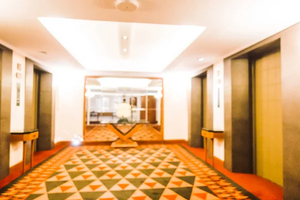 Abstract onscherpte en intreepupil luxehotel en lobby interieur — Stockfoto