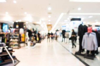 Soyut bulanık alışveriş merkezi