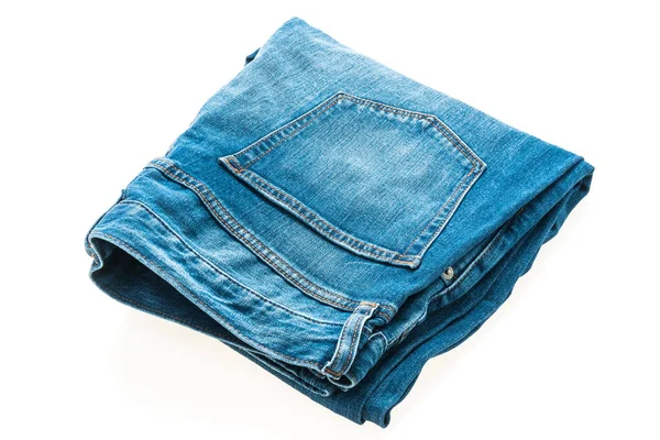 New jeans for clothing — Stock Photo, Image