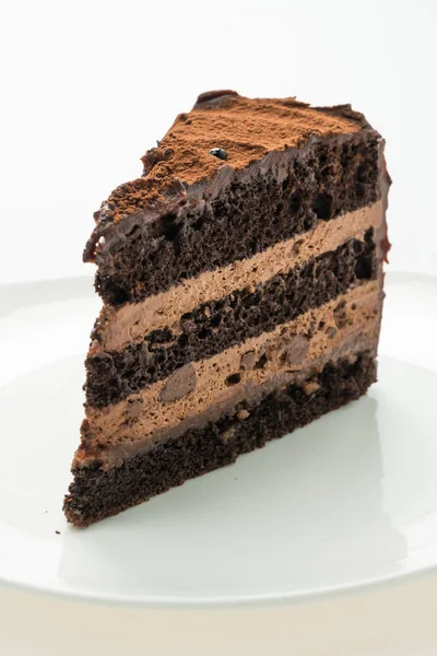 Schokoladenkuchen-Dessert — Stockfoto