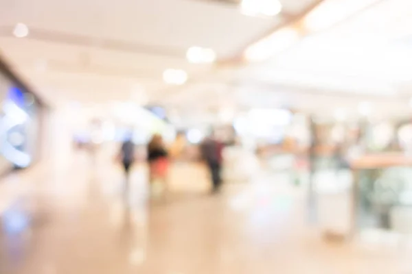 Centro comercial borrão — Fotografia de Stock