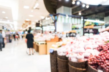 Soyut bulanık alışveriş merkezi