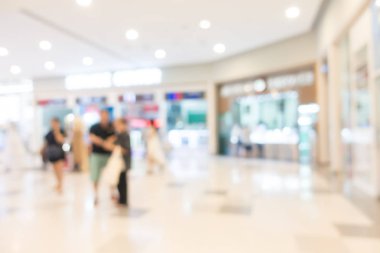 Soyut bulanık alışveriş merkezi