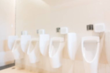 Soyut bulanıklık ve umumi tuvalet bokeh ile defocused