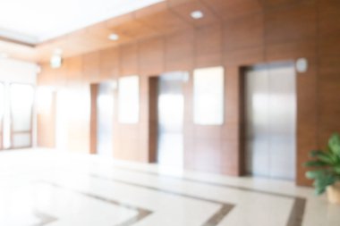 Bulanıklık otel soyut ve iç lobi