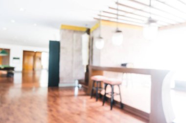 Soyut bulanıklık ve ufuk lobi otel iç