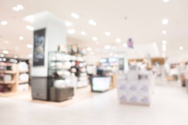 Soyut bulanıklık ve bokeh alışveriş merkezi